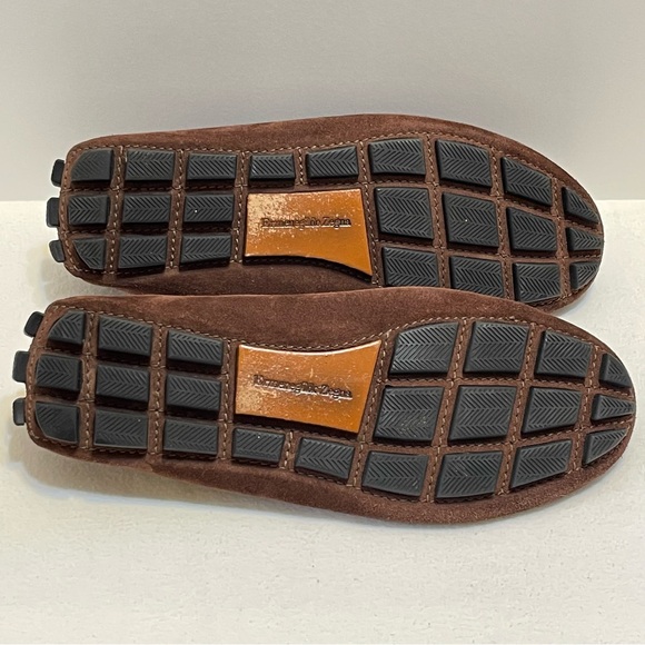 ERMENEGILDO ZEGNA suede driving loafers - Picture 11 of 11